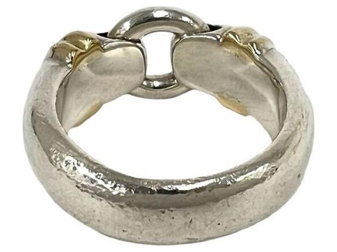 Autre Marque Anello Tiffany Vintage Circle Argento D'oro - vista 6