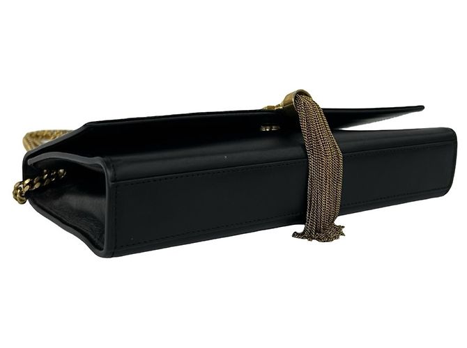 Borsa a tracolla in pelle Kate Yves Saint Laurent Nero - vista 7
