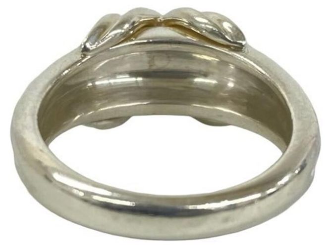Autre Marque Anello Tiffany Vintage Signature Band Argento - vista 6