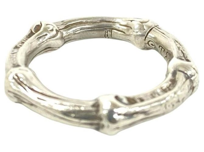 Autre Marque Anello Fascia Bamboo Vintage Tiffany & Co. Argento - vista 4