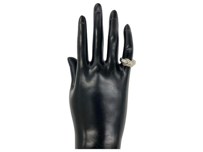 Autre Marque Anello Tiffany Signature Band in Argento 925 - vista 2