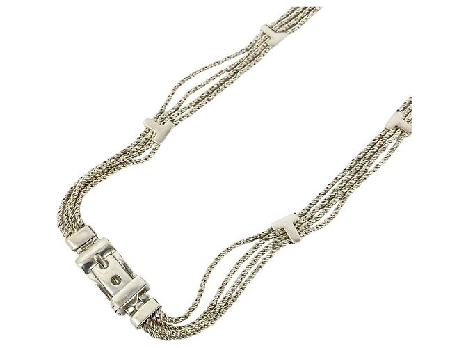 Autre Marque Collana a catena Tiffany Vintage T-Rope 4-Strand - vista 4