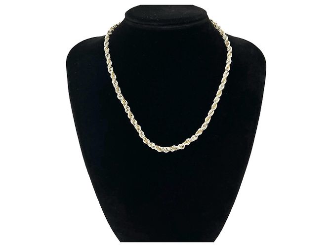 Autre Marque Collana Tiffany Vintage Twist Rope Chain - vista 2