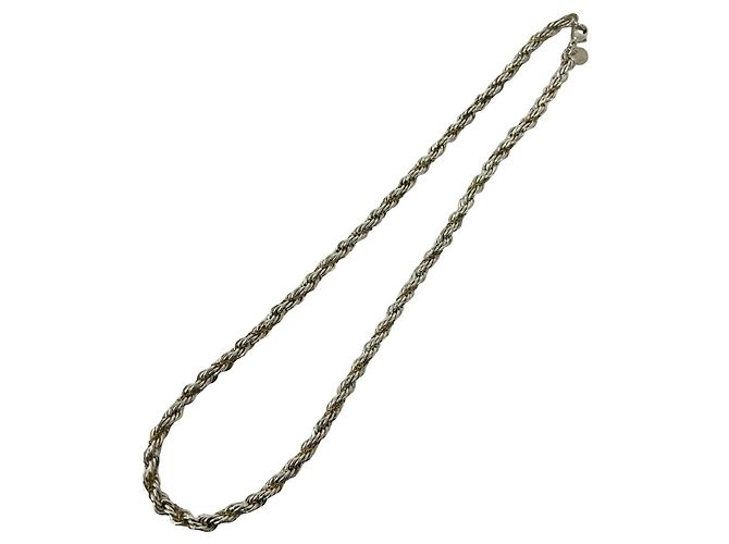 Autre Marque Collana Tiffany Vintage Twist Rope Chain - vista 6