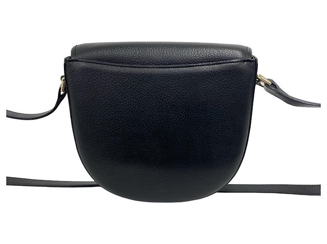 Burberry Schultertasche Pouch aus schwarzem Leder - Ansicht 3