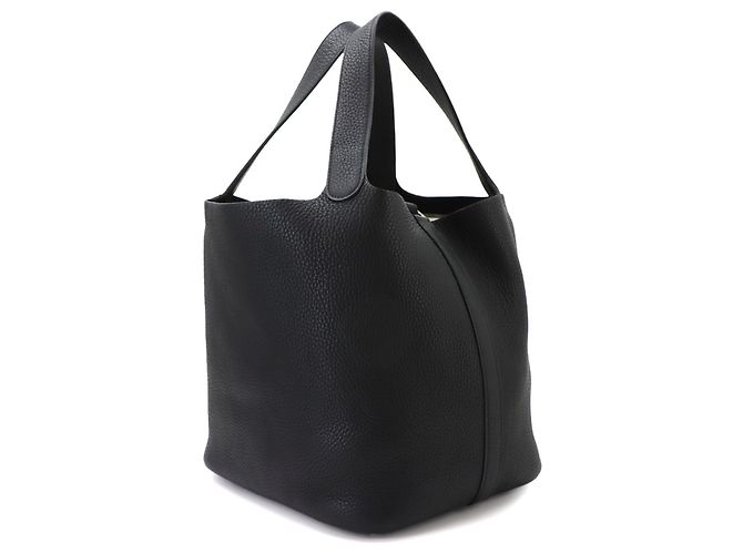 Hermès Borsa Hermes Picotin GM Nero - vista 3