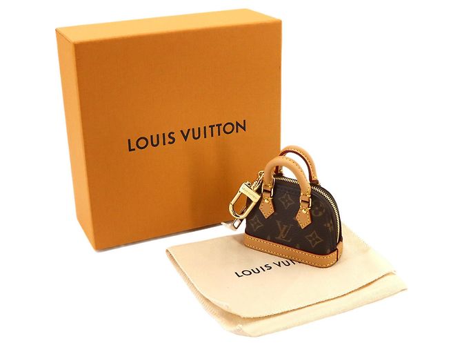 Louis Vuitton Monogram Accessory Bag Charm Micro Alma Keychain Golden Monogramm - Ansicht 2
