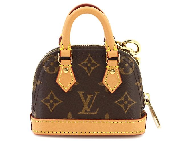 Louis Vuitton Monogram Accessory Bag Charm Micro Alma Keychain Golden Monogramm - Ansicht 3