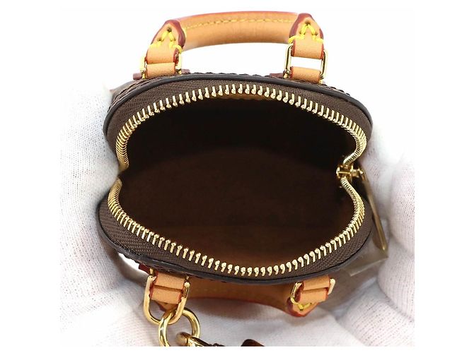 Louis Vuitton Monogram Accessory Bag Charm Micro Alma Keychain Golden Monogramm - Ansicht 6