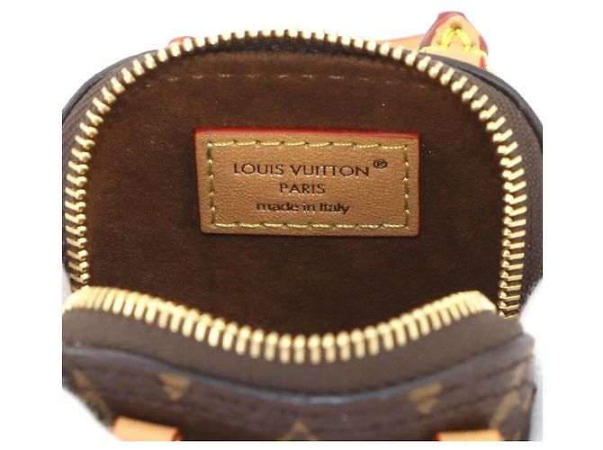 Louis Vuitton Monogram Accessory Bag Charm Micro Alma Keychain Golden Monogramm - Ansicht 7