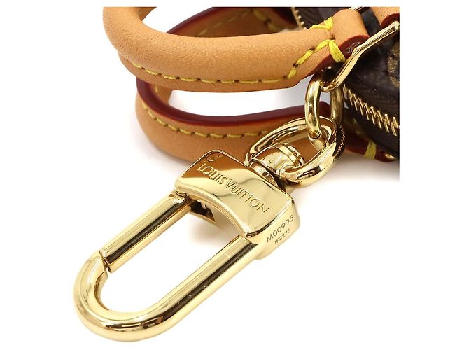 Louis Vuitton Monogram Accessory Bag Charm Micro Alma Keychain Golden Monogramm - Ansicht 8
