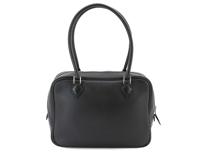 Hermès Bolso Hermes Mini Plume 20 Negro - vista 3