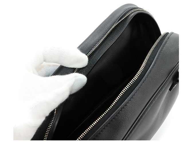Hermès Bolso Hermes Mini Plume 20 Negro - vista 9
