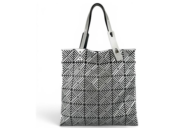 Bolso Tote Issey Miyake BAOBAO Silver - vista 3