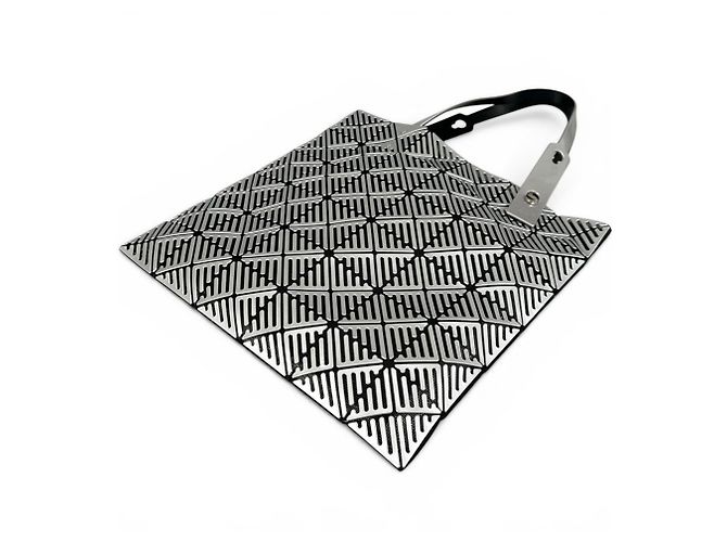 Bolso Tote Issey Miyake BAOBAO Silver - vista 6