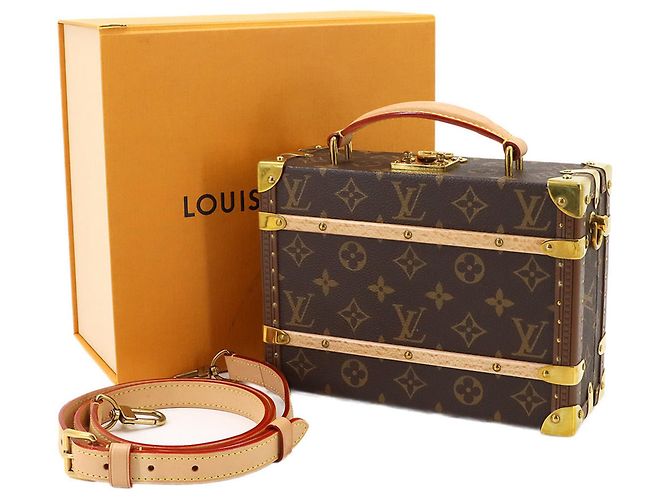 Louis Vuitton Handle Trunk 2-Way Hand-/Schultertasche Braun - Ansicht 2