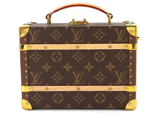 Louis Vuitton Handle Trunk 2-Way Hand-/Schultertasche Braun - Ansicht 3