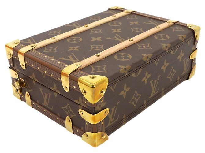 Louis Vuitton Handle Trunk 2-Way Hand-/Schultertasche Braun - Ansicht 4