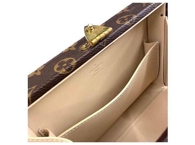 Louis Vuitton Handle Trunk 2-Way Hand-/Schultertasche Braun - Ansicht 7