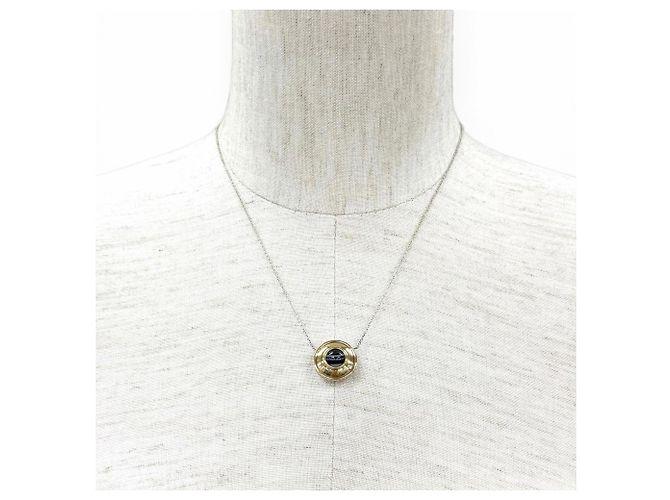 Autre Marque Collar Magic Circle Paloma Picasso de Tiffany & Co. Negro Plata Dorado - vista 2