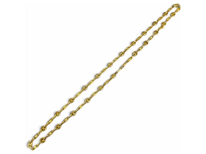 Céline CELINE Vintage Triomphe Gold Chain Halskette Golden - Ansicht 3