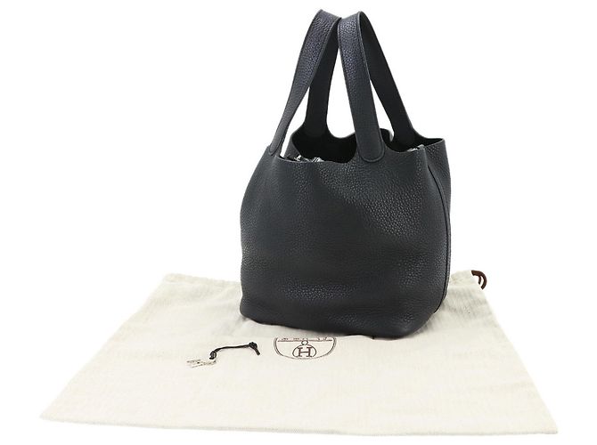 Hermès Borsa Hermes Picotin Lock MM Nero - vista 2