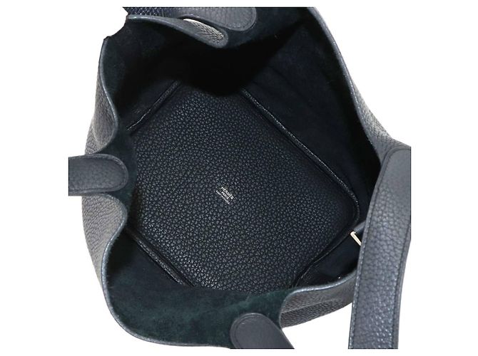 Hermès Borsa Hermes Picotin Lock MM Nero - vista 7