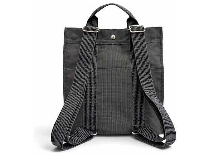 Hermès Zaino Hermes Herline Ad MM Marrone - vista 3