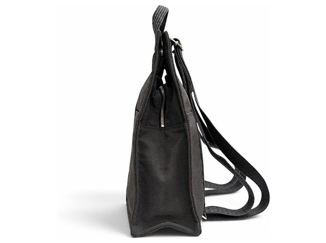 Hermès Zaino Hermes Herline Ad MM Marrone - vista 4