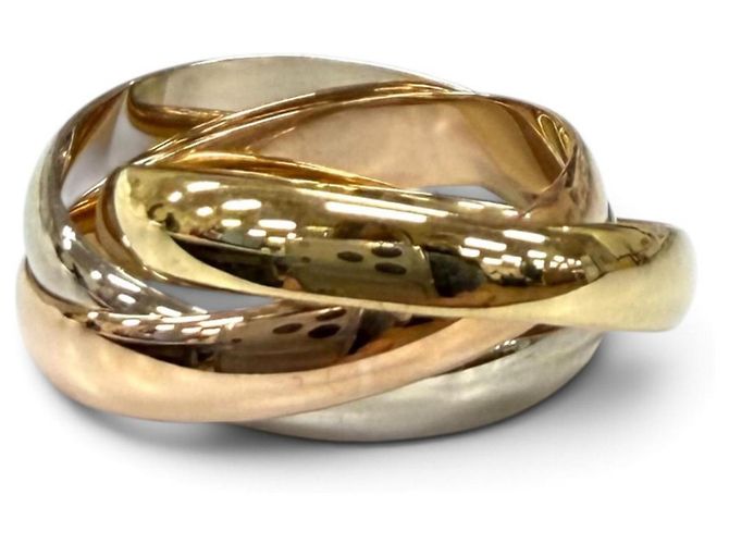 Anello Cartier Trinity Modello Classico D'oro - vista 2