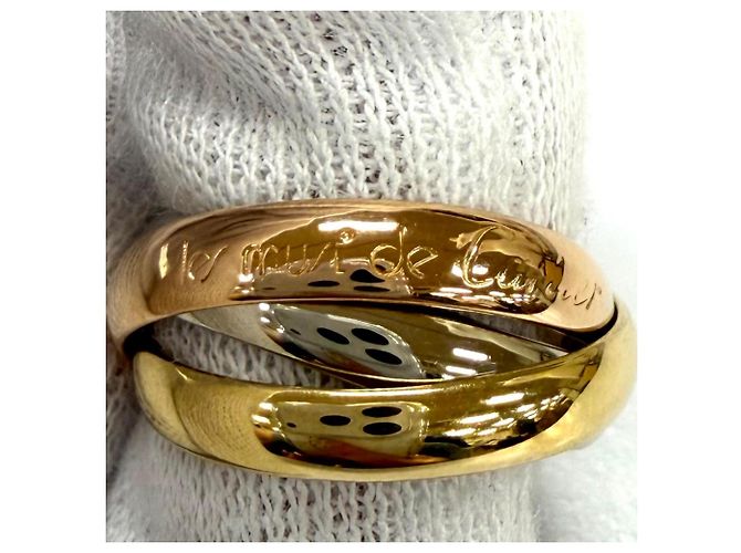 Anello Cartier Trinity Modello Classico D'oro - vista 5