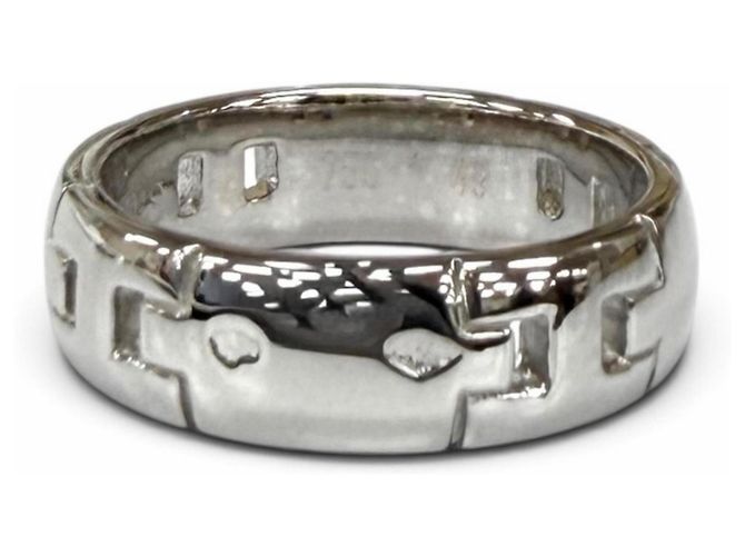 Ring Hermès Anello Hermes Ever Hercules in oro bianco D'oro - vista 2