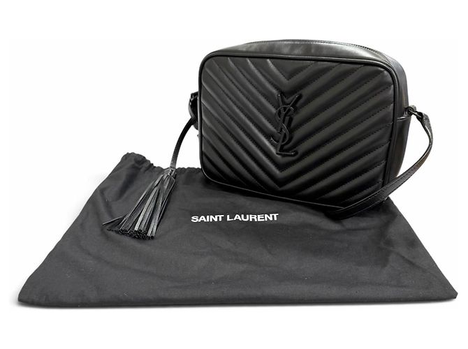 Borsa Lou Camera Yves Saint Laurent Nero - vista 2