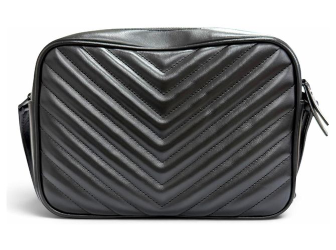 Borsa Lou Camera Yves Saint Laurent Nero - vista 4