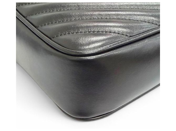 Borsa Lou Camera Yves Saint Laurent Nero - vista 8