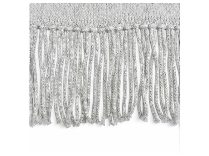 Miu Miu Stola/Schal aus Mohair-Wollmischung Braun Weiß - Ansicht 5