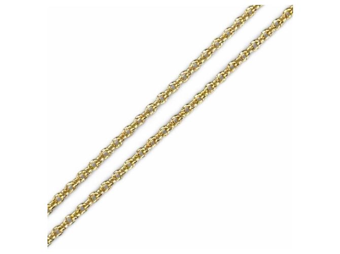 Chanel I26P Coco Mark Heart Anhänger Halskette Schwarz Golden - Ansicht 6