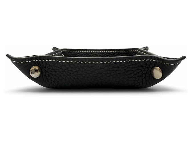 Hermès HERMES Videpoche Mini Leather Tray Nero - vista 3