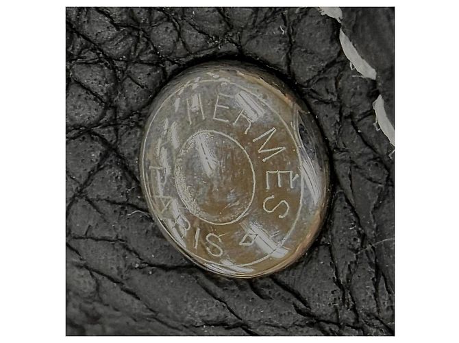 Hermès HERMES Videpoche Mini Leather Tray Nero - vista 7