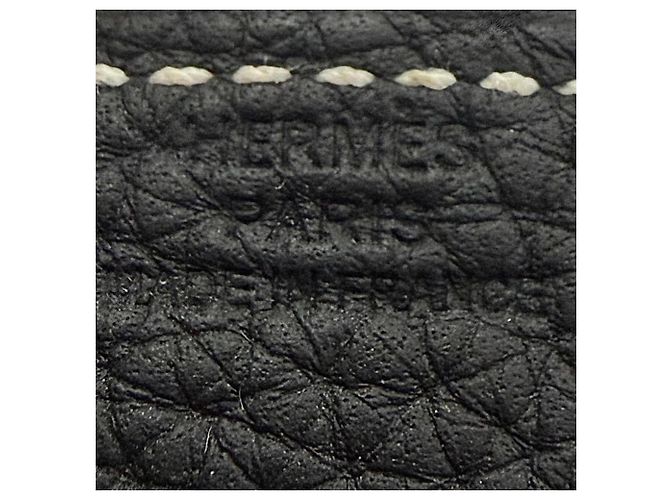Hermès HERMES Videpoche Mini Leather Tray Nero - vista 8