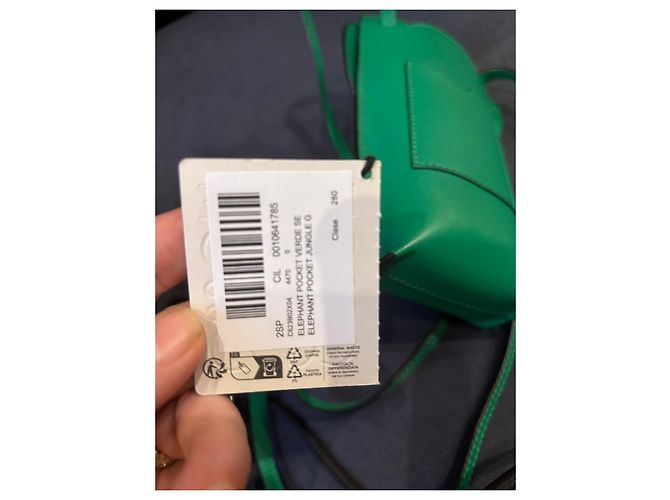 Borsa Loewe Elephant Pocket Verde Jungle - vista 7