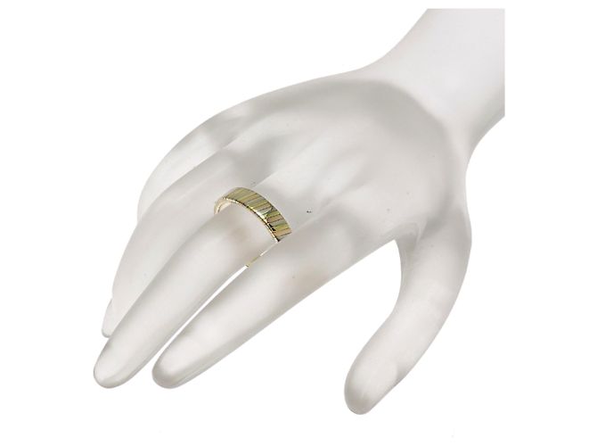 Bulgari Anello Tubogas da uomo Bvlgari 750 tricolore - vista 7