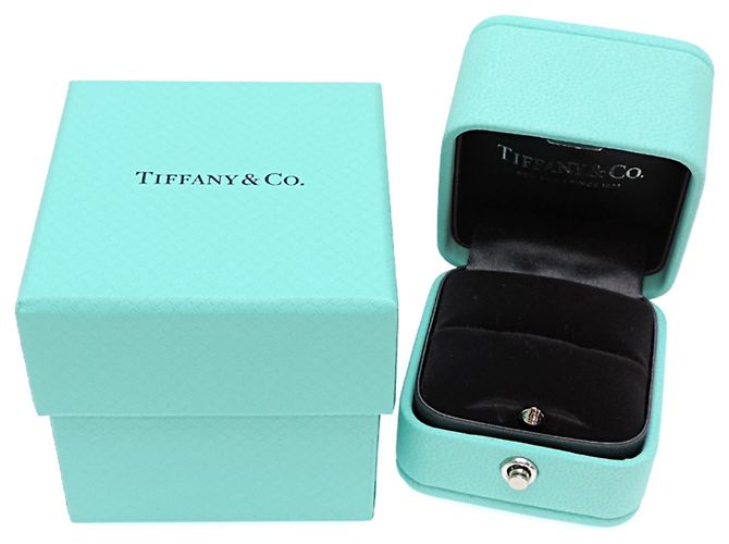 Autre Marque Tiffany & Co. Pt950 0.21ct Diamond Harmony Women's Ring - view 9