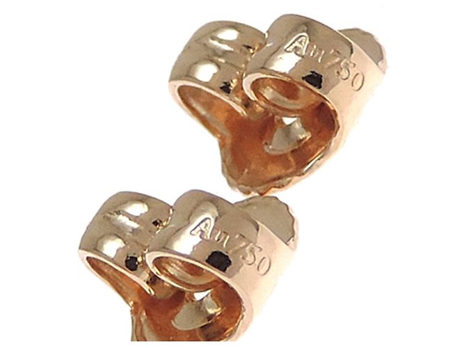 Autre Marque Orecchini a lobo Tiffany & Co. in oro rosa 18K Open Heart - vista 5