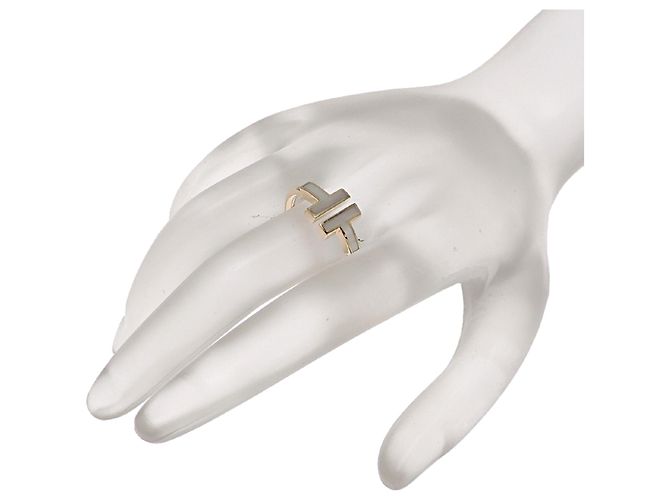 Autre Marque Anello da donna Tiffany & Co. 750PG T-Wire in madreperla - vista 7