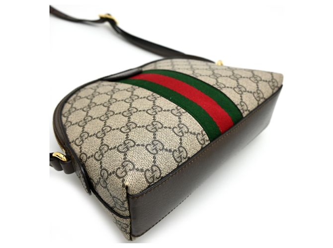 Borsa a tracolla Gucci Ophidia da donna Beige - vista 4