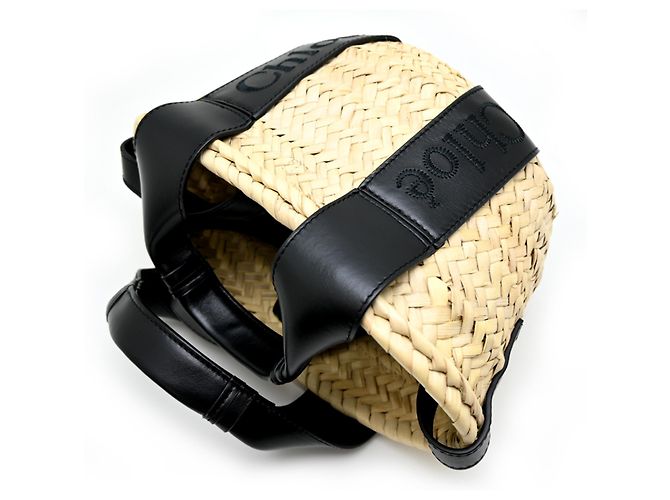 mala de mão Chloé Sense Small Basket Preto - vista 3