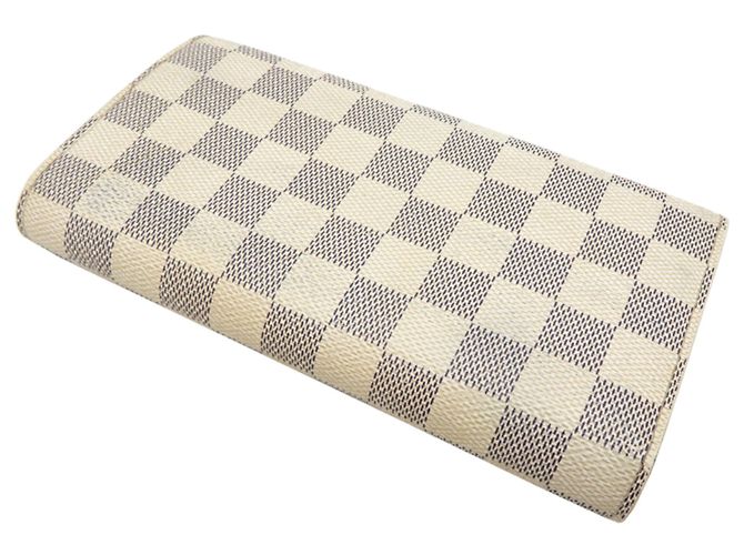 Louis Vuitton Portefeuille Sarah Portafoglio Lungo da Donna Bianco - vista 4