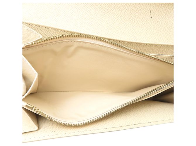 Louis Vuitton Portefeuille Sarah Portafoglio Lungo da Donna Bianco - vista 7