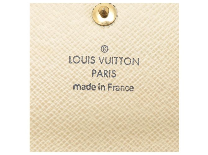 Louis Vuitton Portefeuille Sarah Portafoglio Lungo da Donna Bianco - vista 8